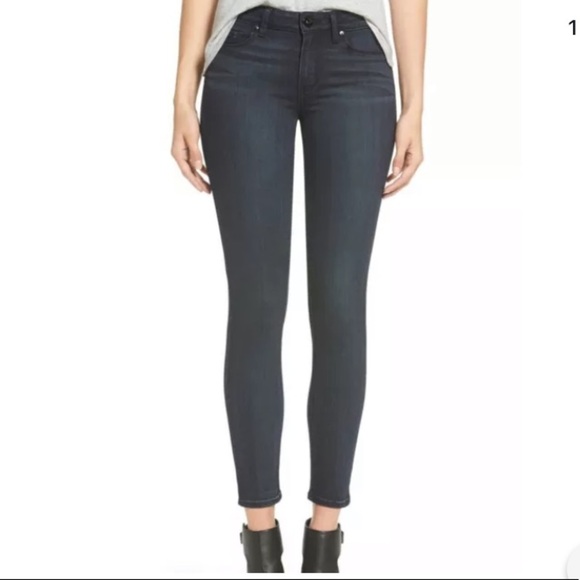 PAIGE Verdugo Ankle Skinny Jeans Size 25 Clayton - Picture 1 of 4
